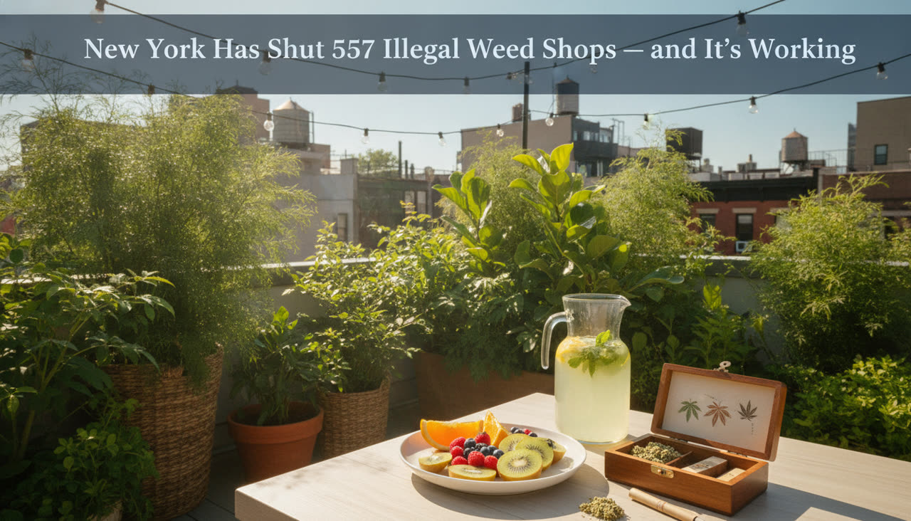 New York Has Shut 557 Illegal Weed Shops — and It's Working